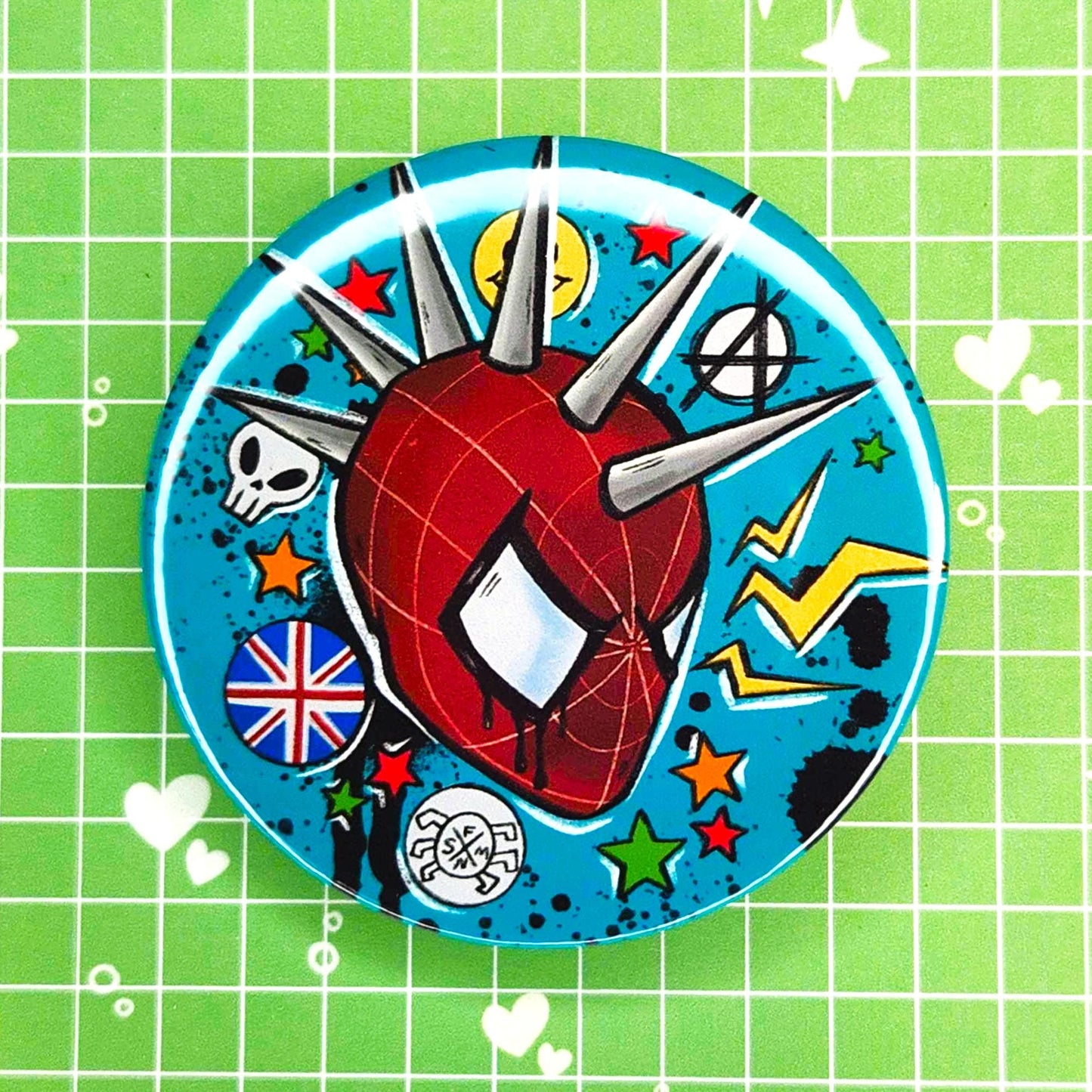 Spider Peeps 2" Button Badges