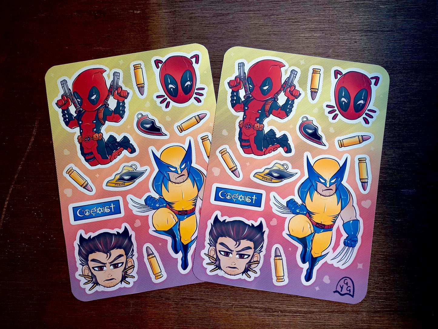 Poolverine Sticker Sheet
