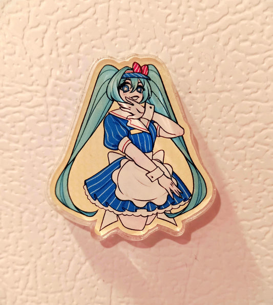 Mesmerizer Miku 2" Acrylic Magnet