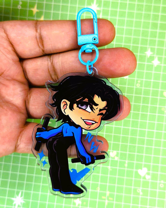 Nightwing Dick Grayson 3" Acrylic Keychain