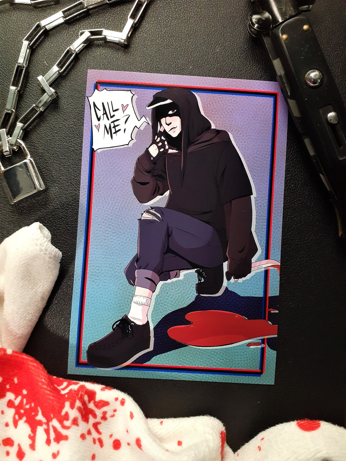 Scream Killer "Call Me?" 5"x7" Art Print