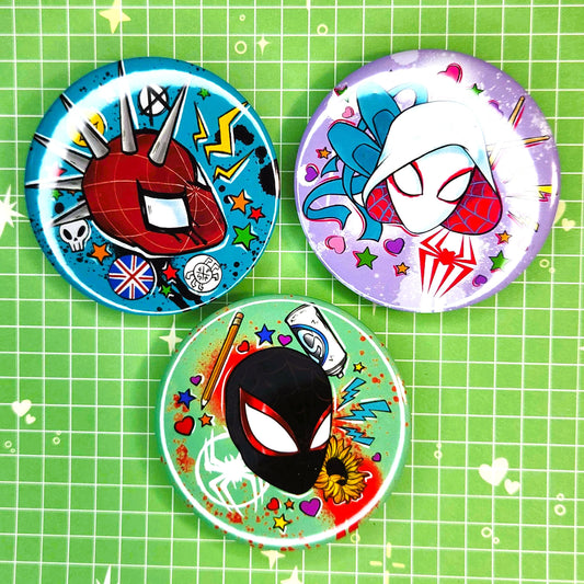 Spider Peeps 2" Button Badges