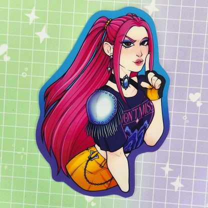 Huntrix K-Pop Demon Hunters 3” Stickers