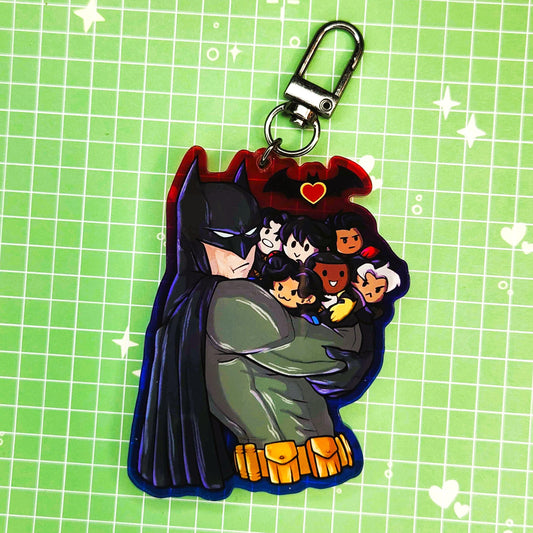 Batfamily 3" Acrylic Keychain