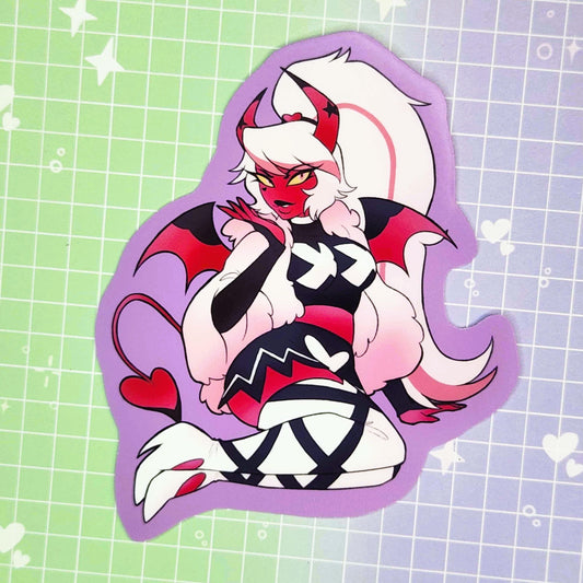 Verosika Mayday Helluva Boss 3" Sticker