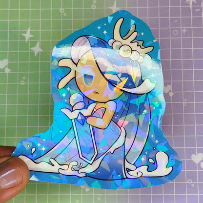 CRK Moonlight and Sea Fairy 3” Holographic Stickers