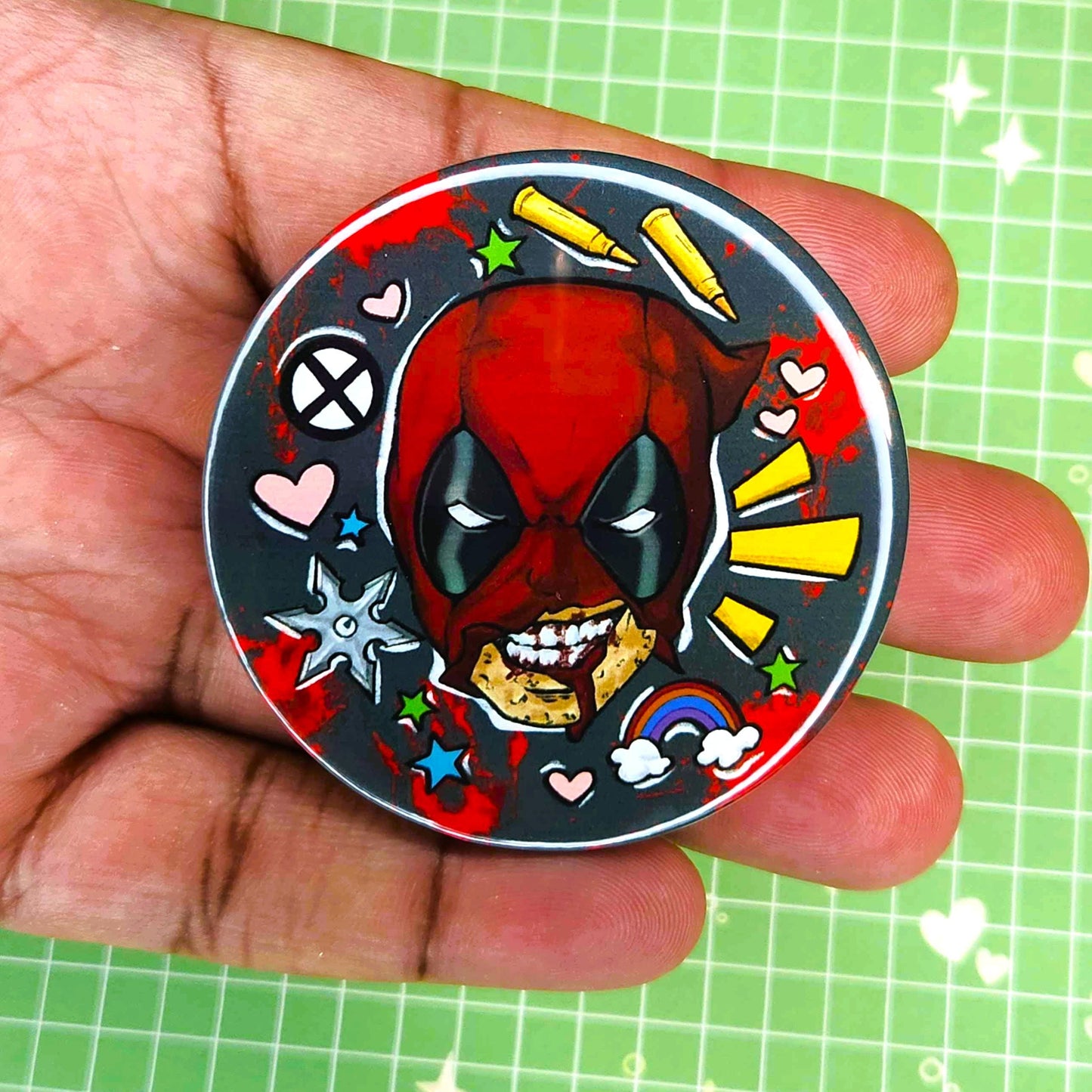 Deadpool 2" Button Badge