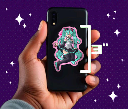 Hatsune Miku 3" Sticker