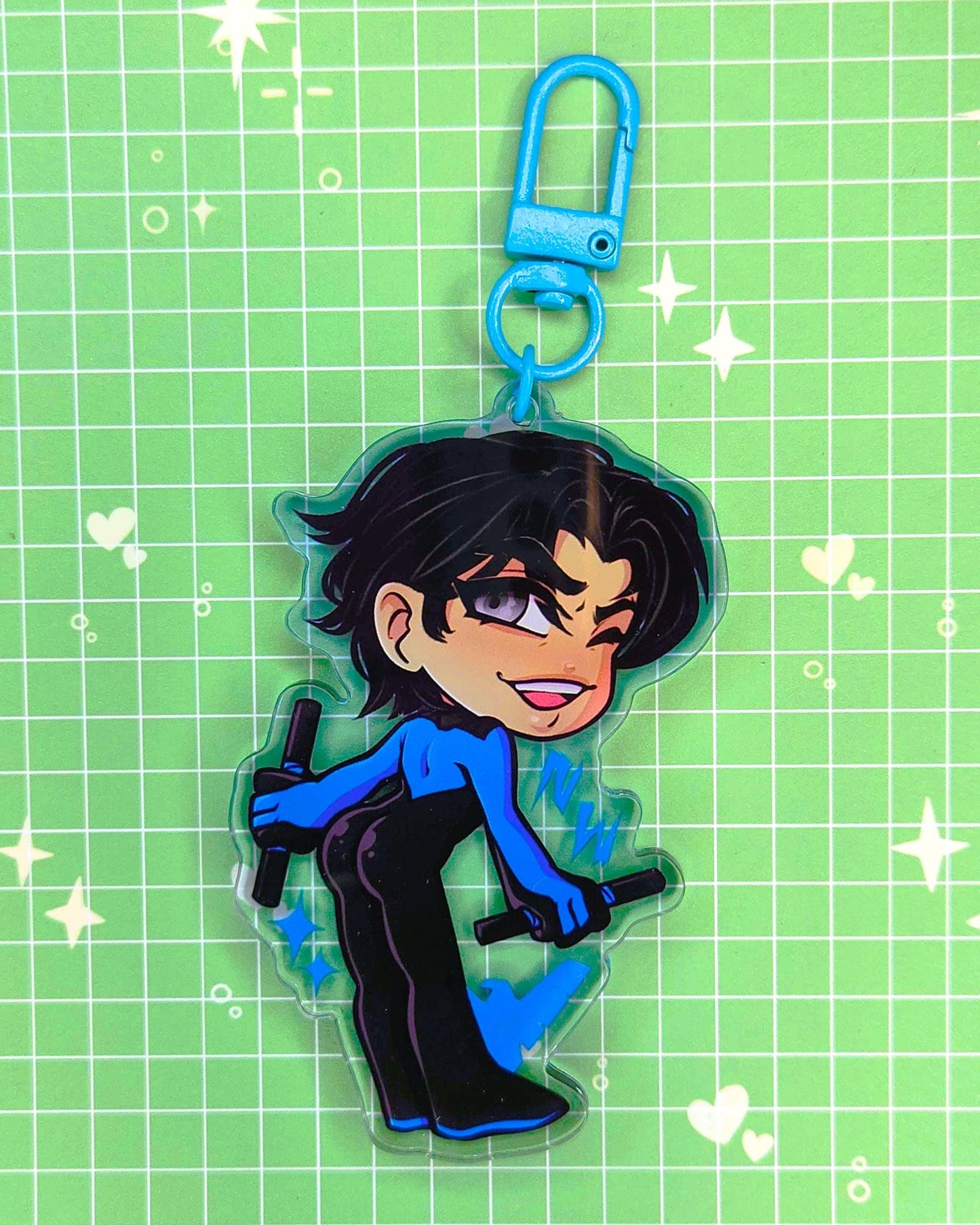 Nightwing Dick Grayson 3" Acrylic Keychain