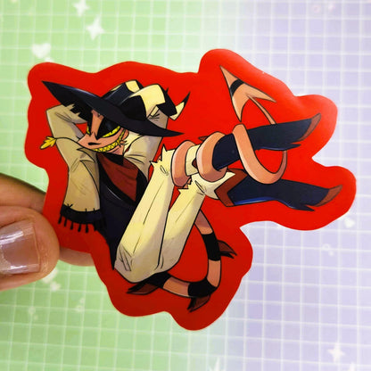 Striker Helluva Boss 3" Sticker