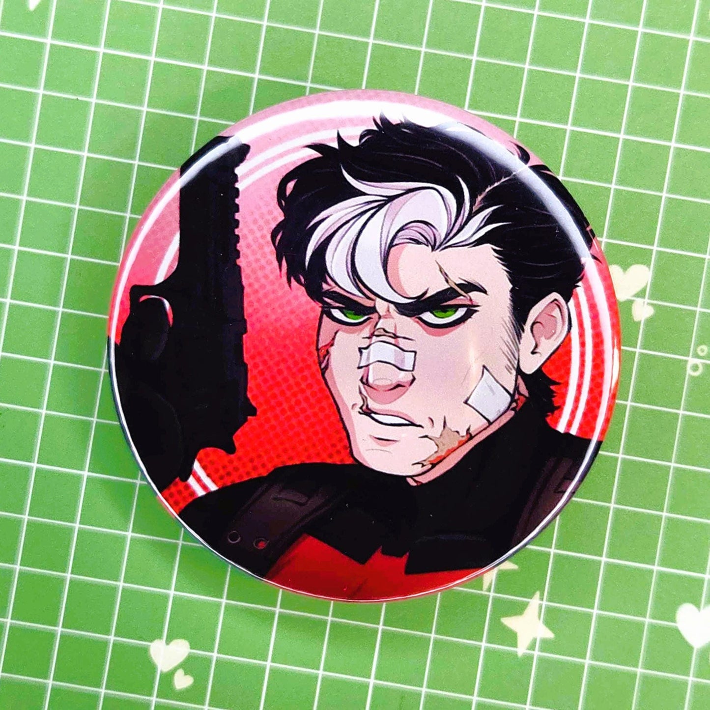 Batboys 2" Button Badges