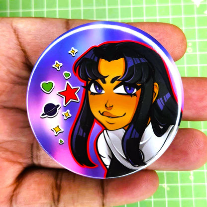 Titans Girls 2" Button Badges