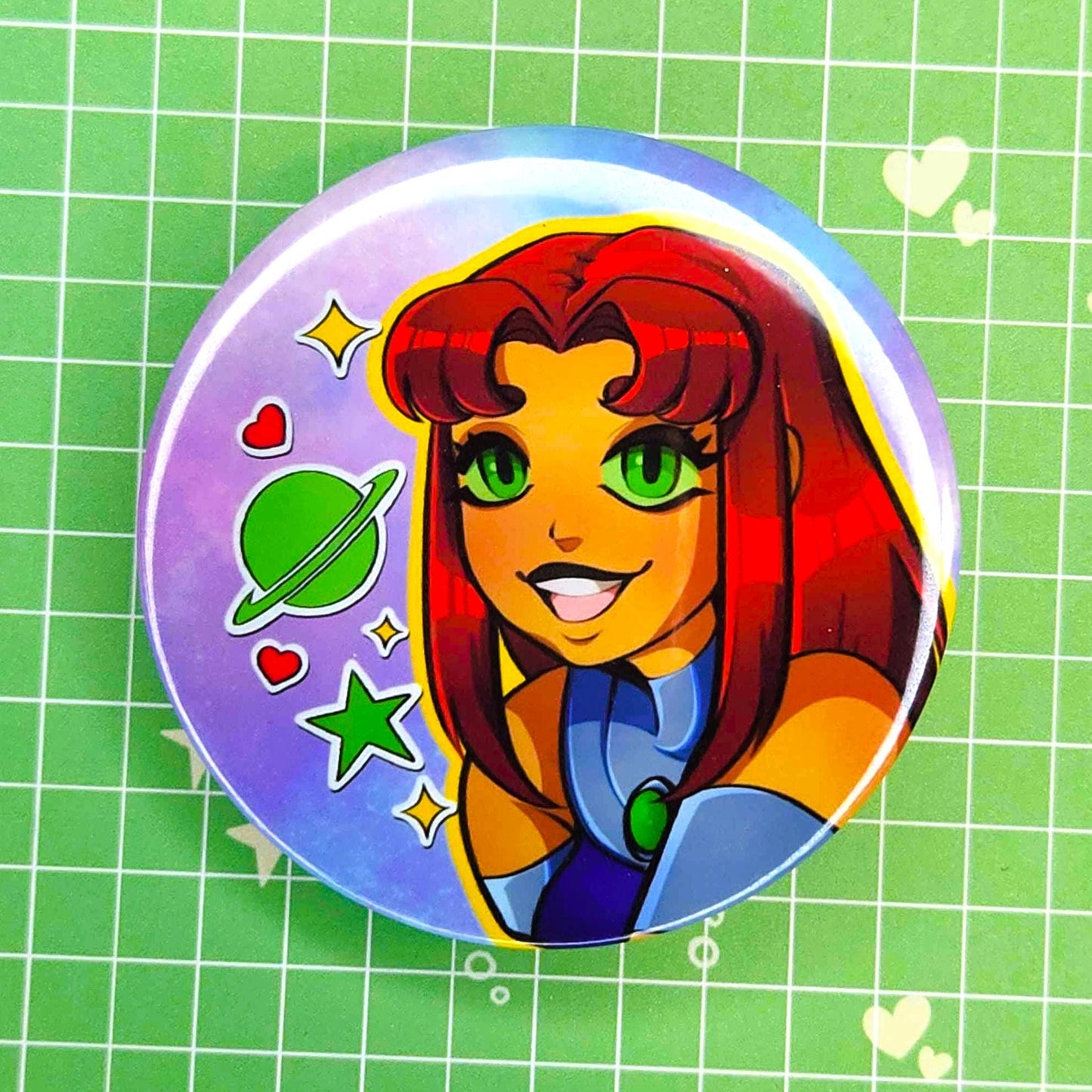Titans Girls 2" Button Badges