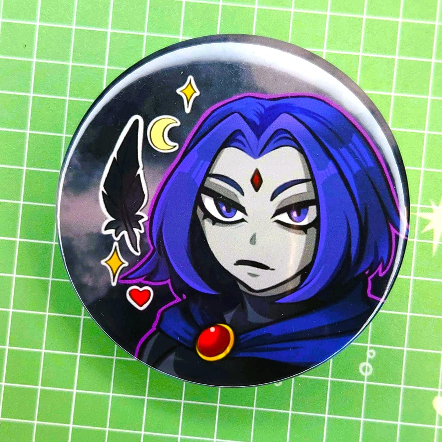 Titans Girls 2" Button Badges