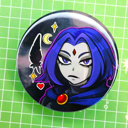 Titans Girls 2" Button Badges