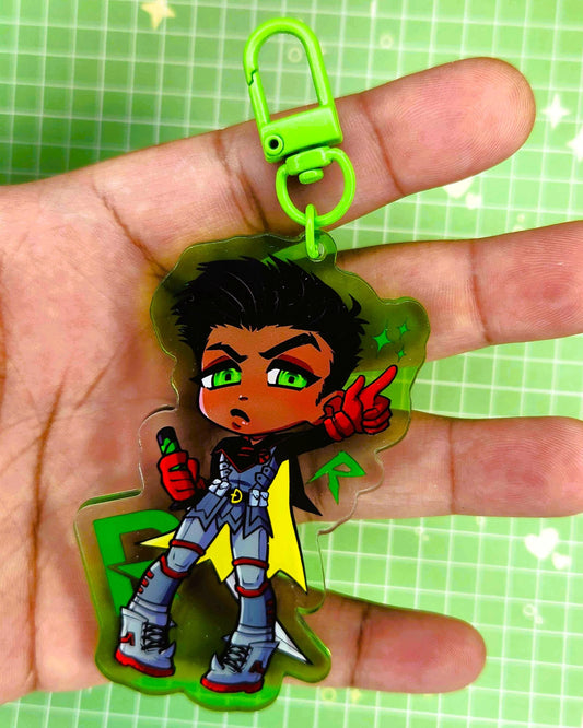 Robin Damian Wayne 3" Acrylic Keychain