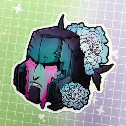 Transformers Megatron and Hot Rod 3" Stickers