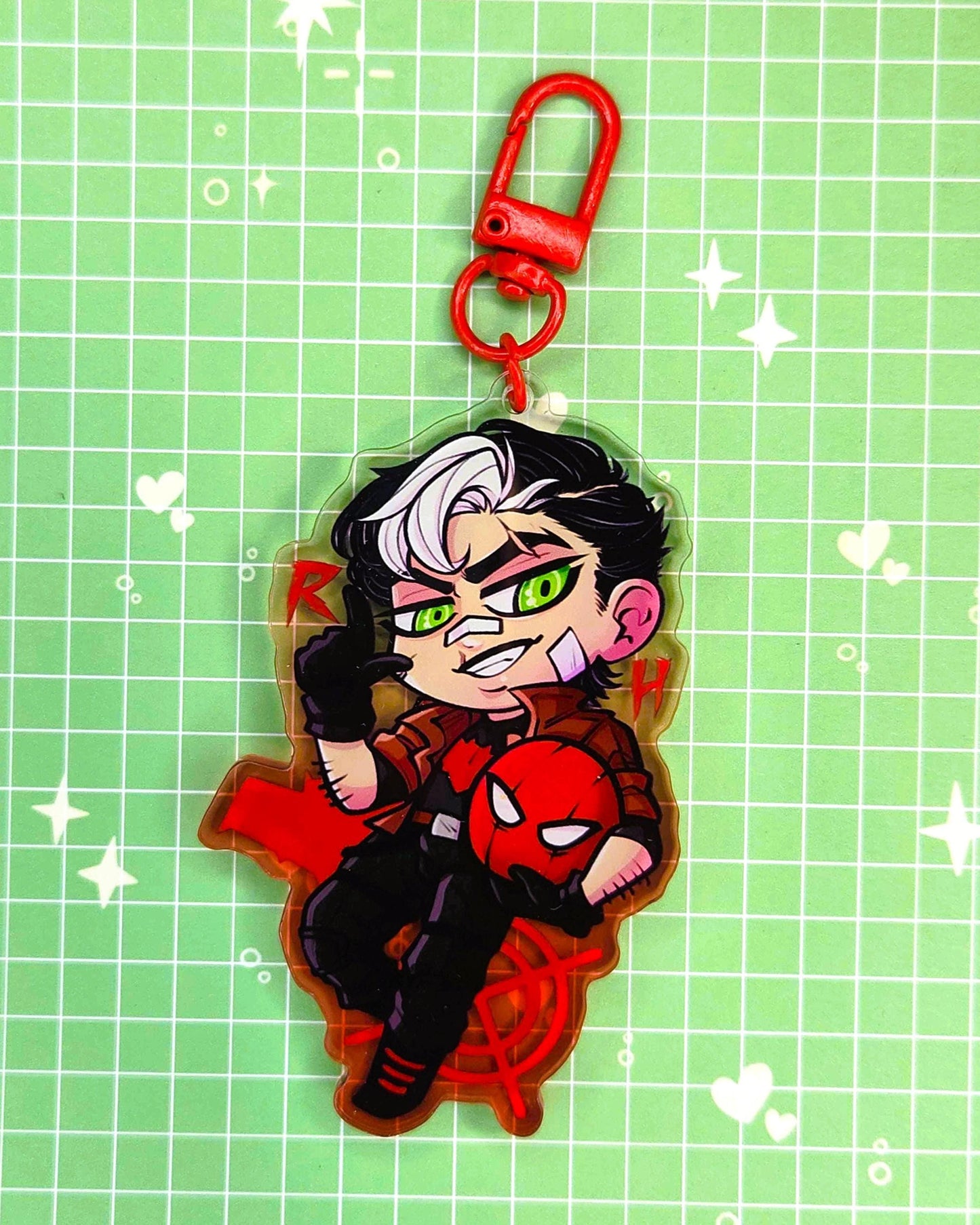 Red Hood Jason Todd 3" Acrylic Keychain