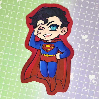 Superman 3" Sticker