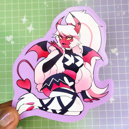 Verosika Mayday Helluva Boss 3" Sticker