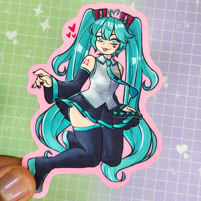 Hatsune Miku 3" Sticker