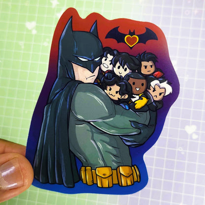 Batfam 3" Sticker