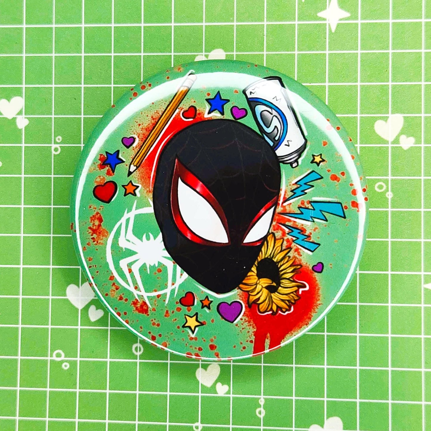 Spider Peeps 2" Button Badges