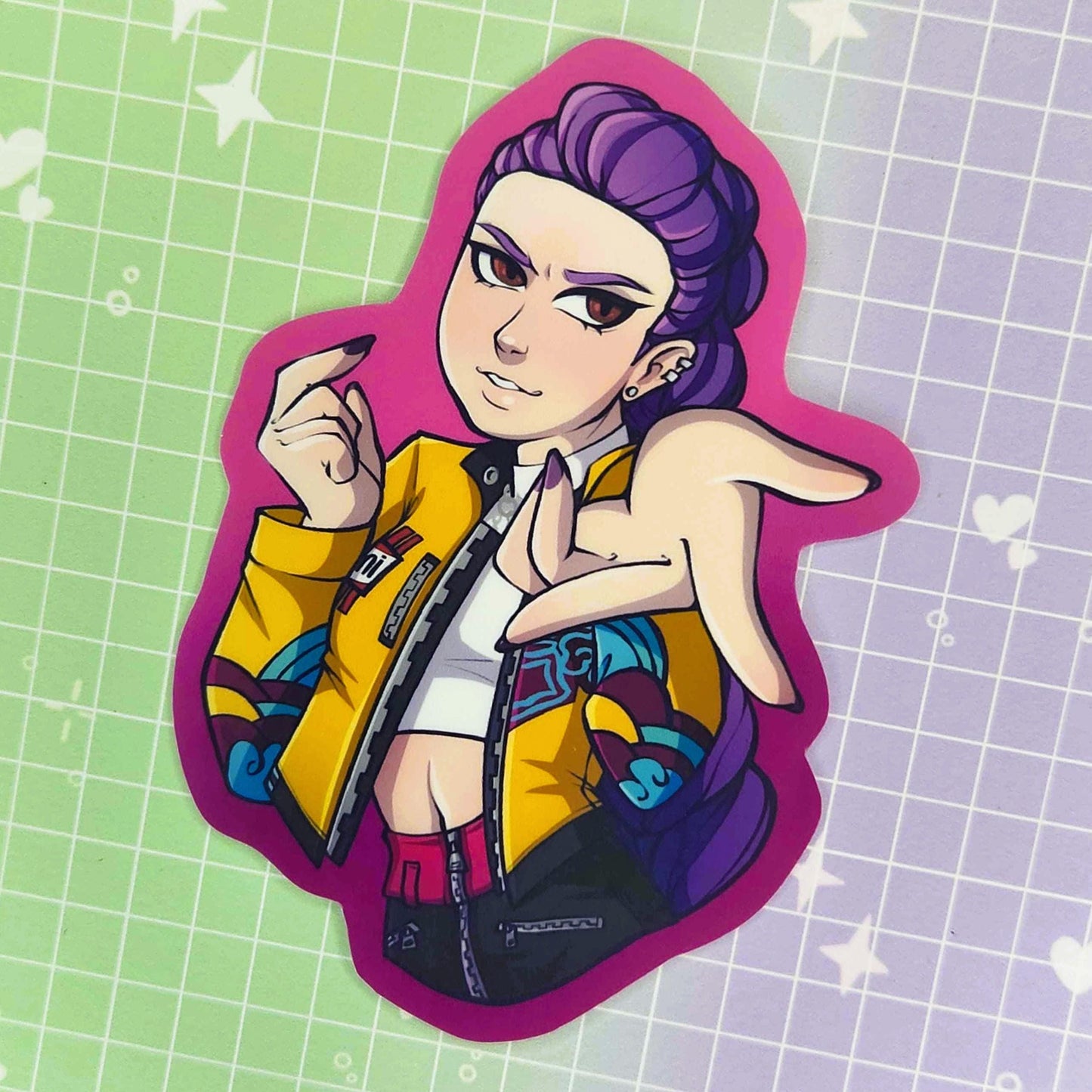 Huntrix K-Pop Demon Hunters 3” Stickers