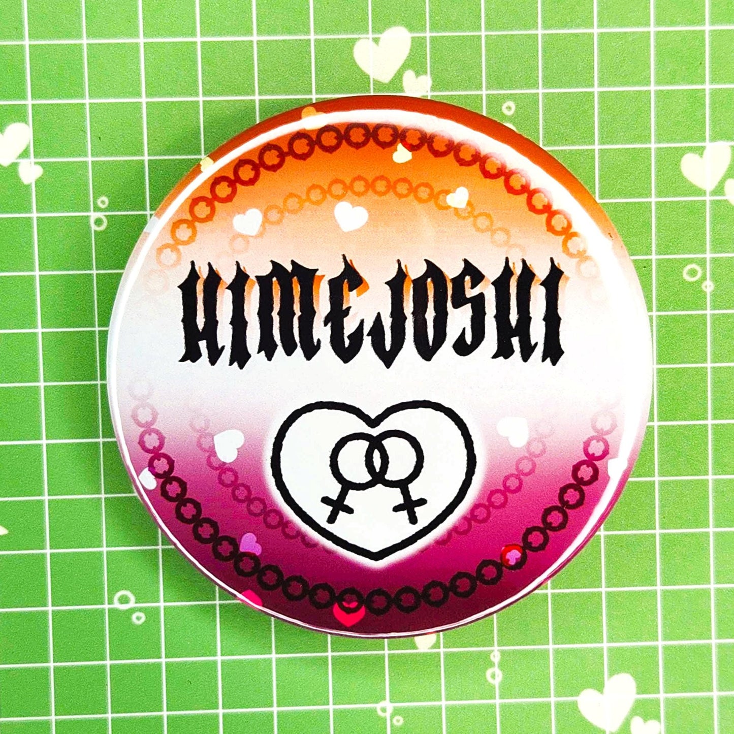 Boys Love BL/Girls Love GL 2" Button Badges
