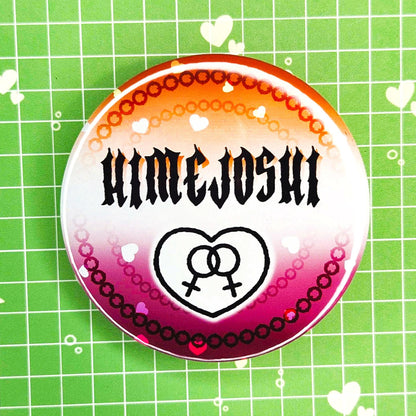 Boys Love BL/Girls Love GL 2" Button Badges