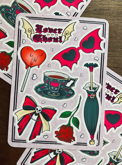 Lover Ghoul Draculaura Themed Art Bundle
