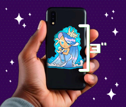 CRK Moonlight and Sea Fairy 3” Holographic Stickers