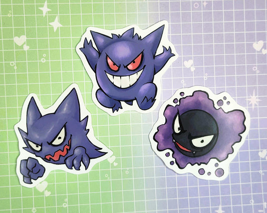 Ghastly Evolution Sticker Pack