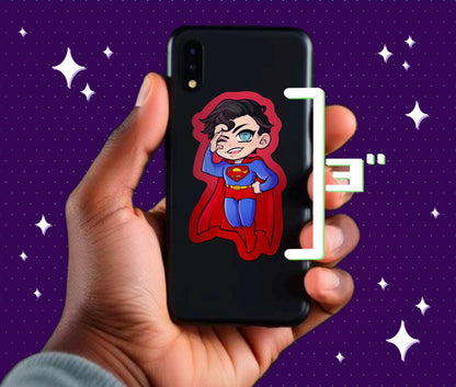 Superman 3" Sticker