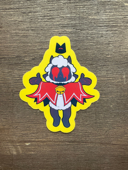 Cult of the Lamb 3" Sticker