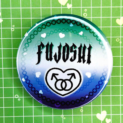 Boys Love BL/Girls Love GL 2" Button Badges