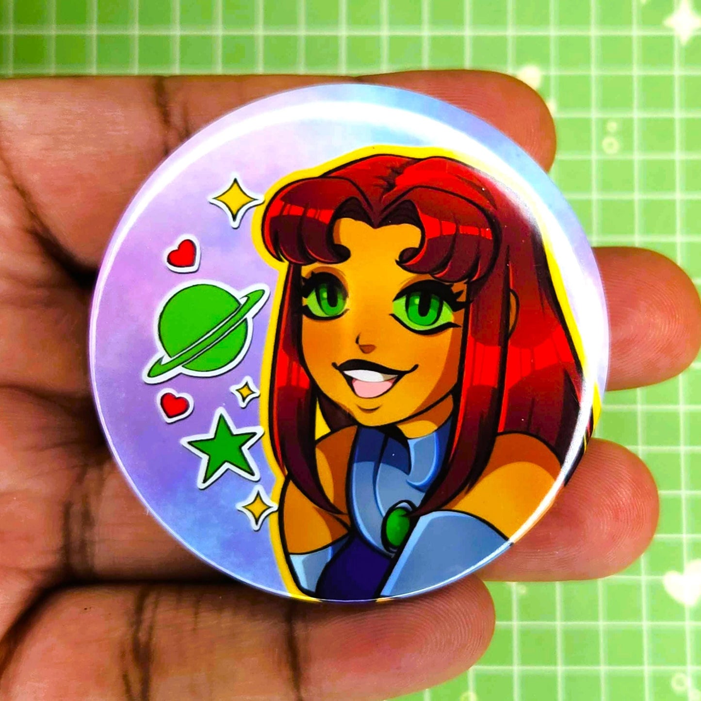 Titans Girls 2" Button Badges