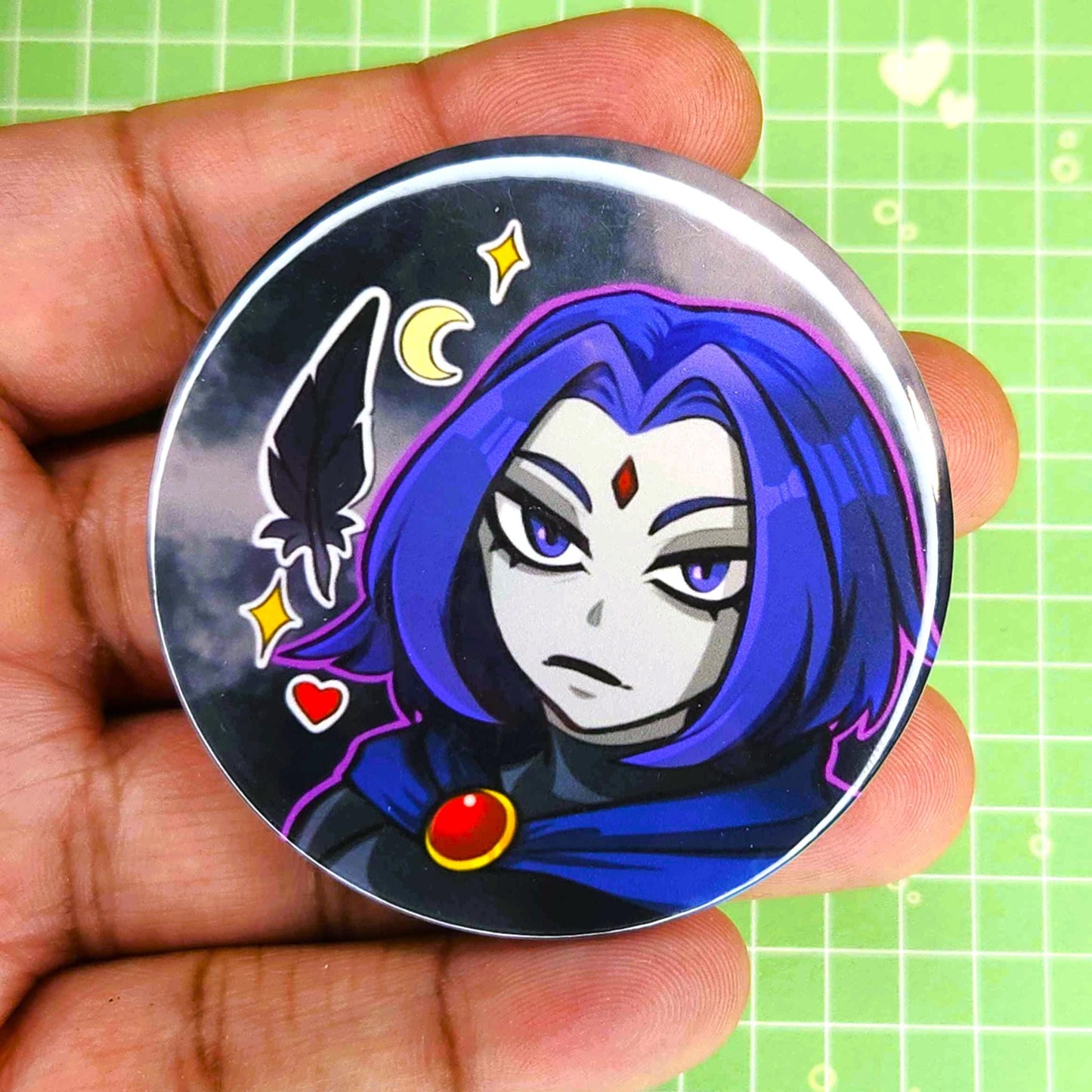 Titans Girls 2" Button Badges