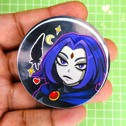 Titans Girls 2" Button Badges